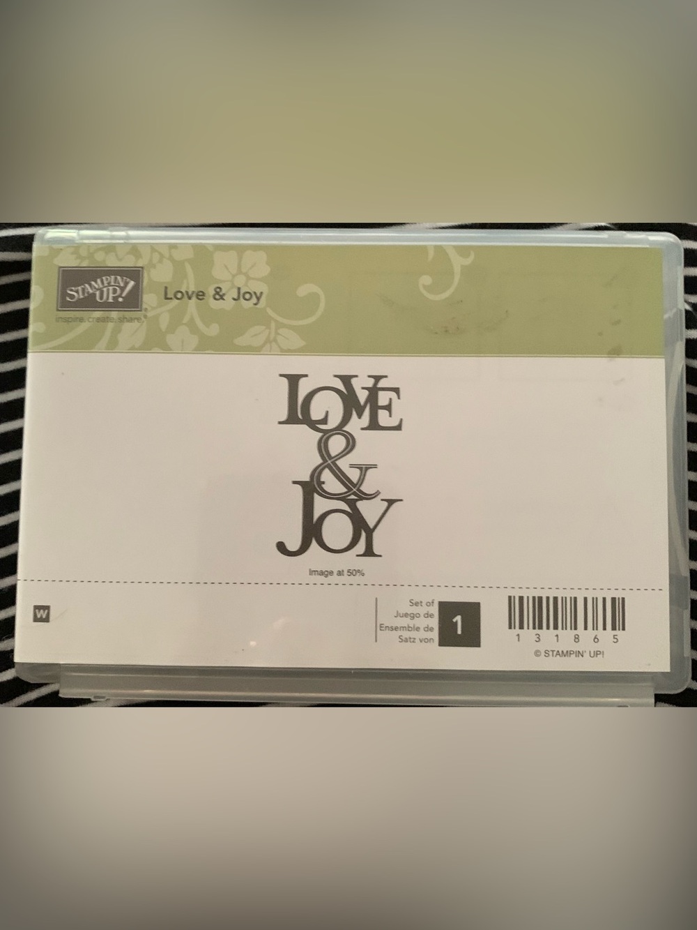 Stampin' Up! Love & Joy Stamp Set